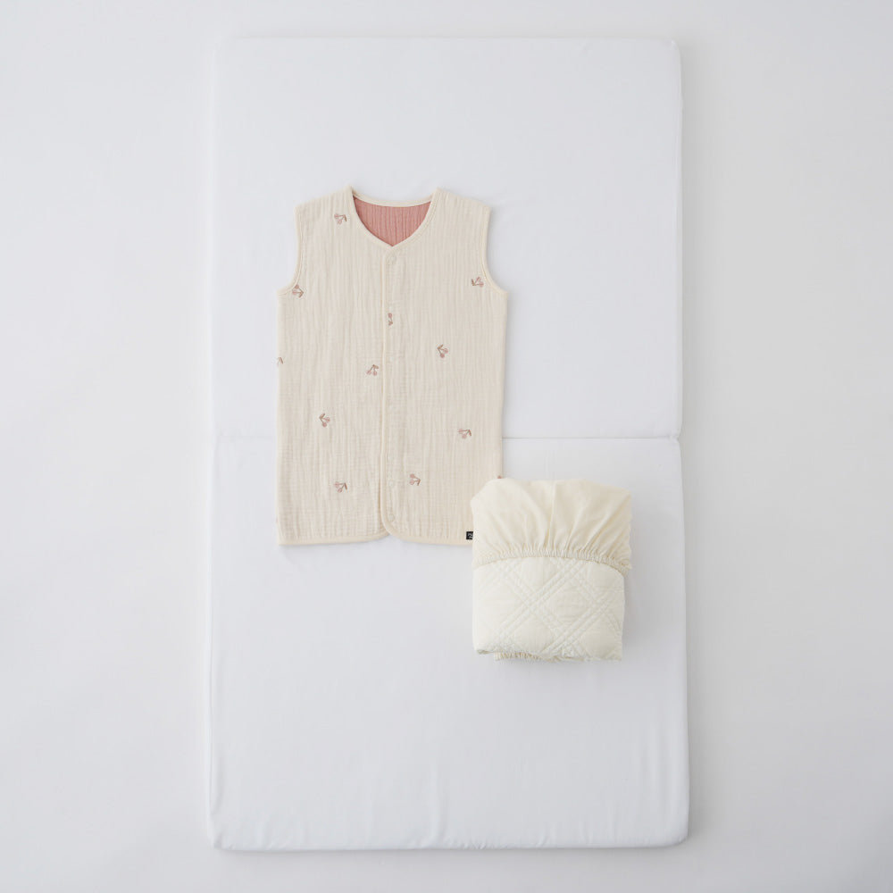 ベビー 敷きふとん スリーパーセット