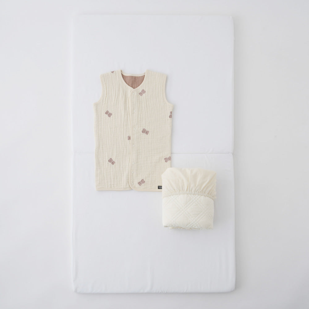 ベビー 敷きふとん スリーパーセット