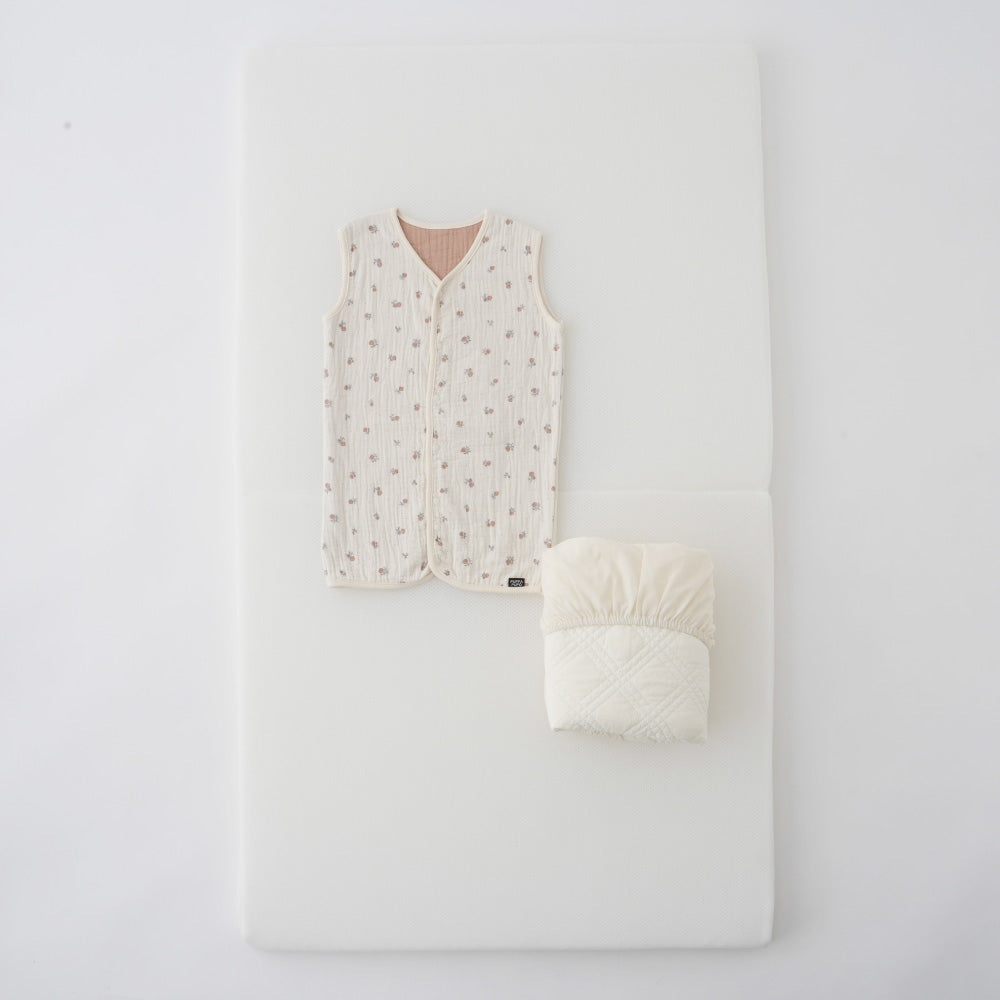 ベビー 敷きふとん スリーパーセット