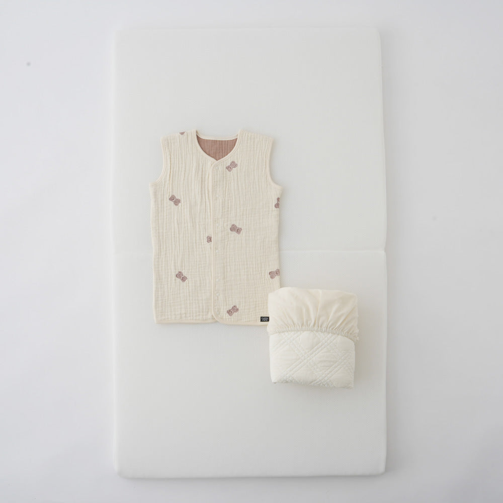 ベビー 敷きふとん スリーパーセット