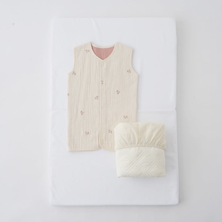 ベビー 敷きふとん スリーパーセット