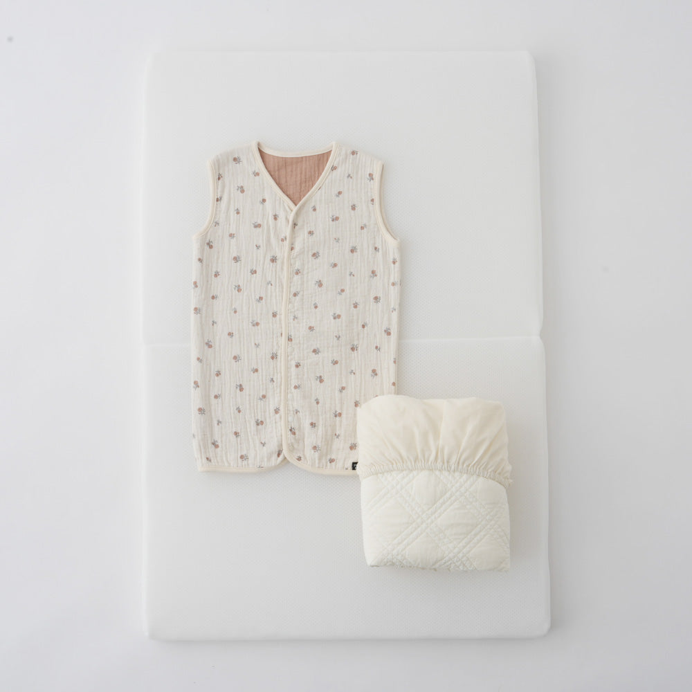 ベビー 敷きふとん スリーパーセット