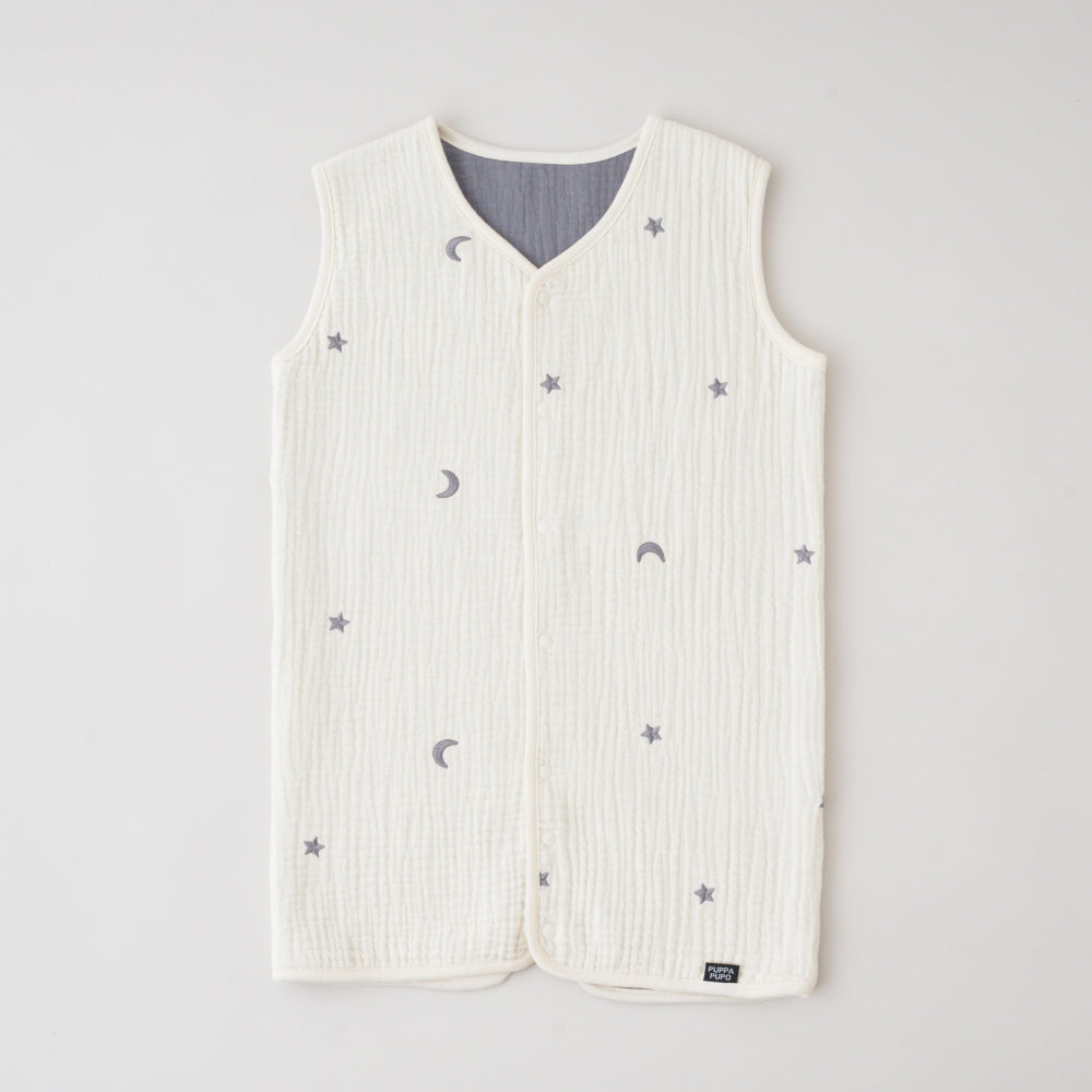 【名入れ刺繍商品】スリーパー 6重ガーゼ