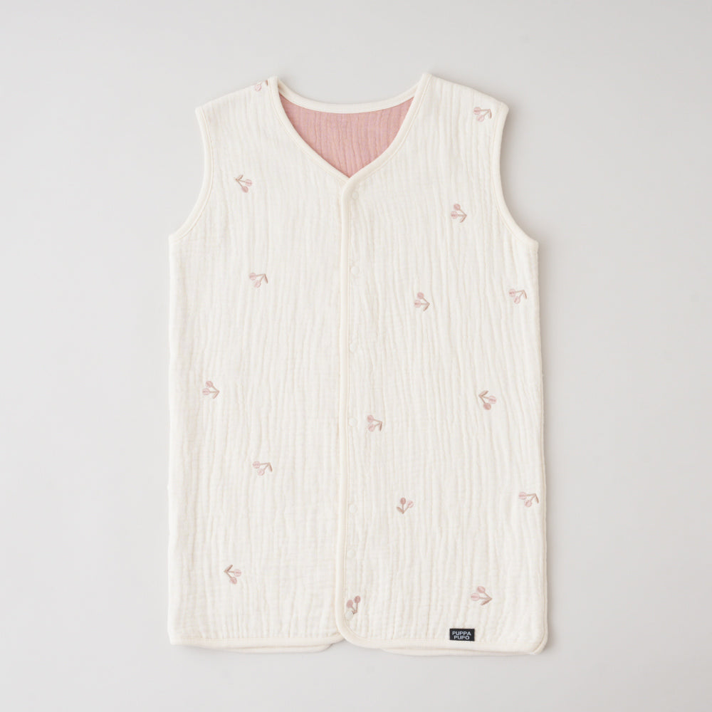 【名入れ刺繍商品】スリーパー 6重ガーゼ