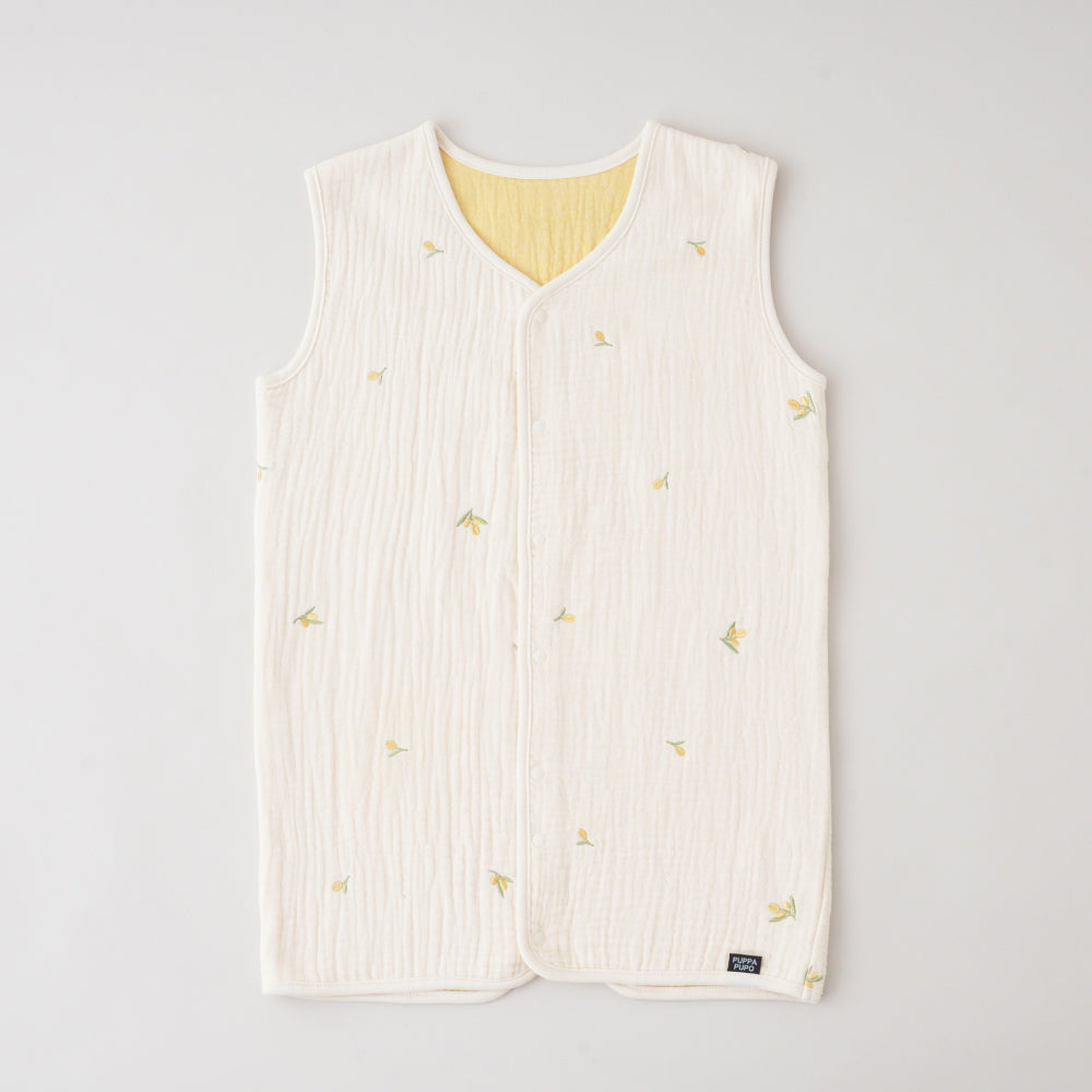 【名入れ刺繍商品】スリーパー 6重ガーゼ