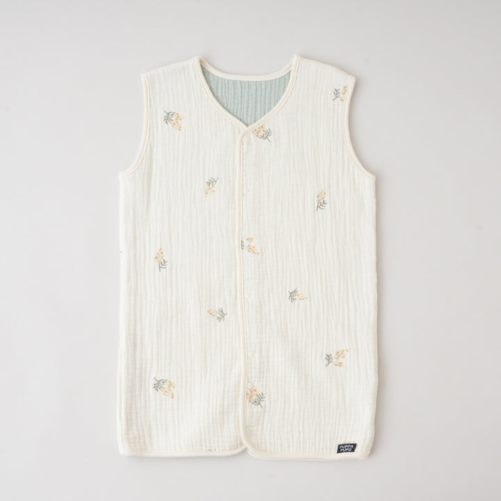 【名入れ刺繍商品】スリーパー 6重ガーゼ