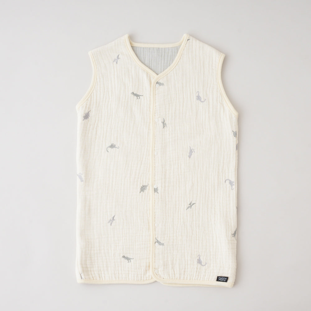 【名入れ刺繍商品】スリーパー 6重ガーゼ
