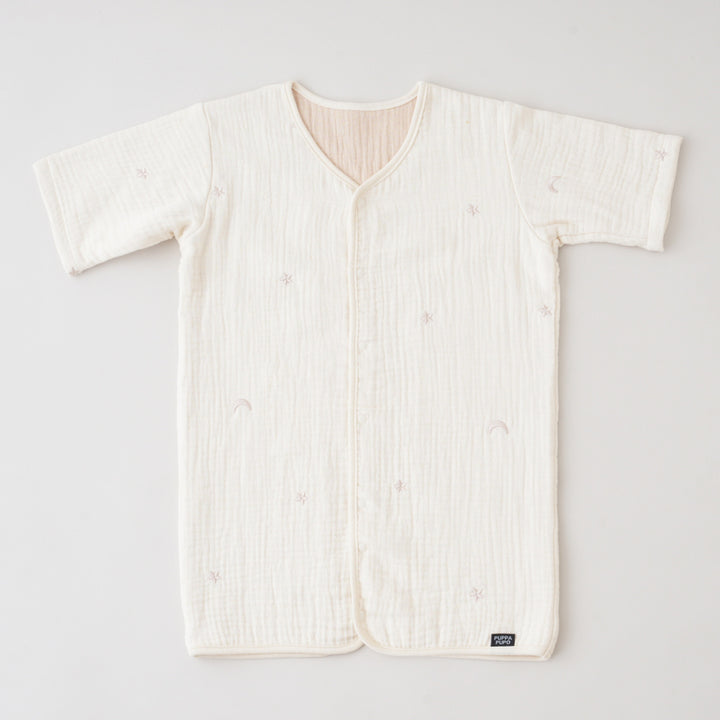 【名入れ刺繍商品】スリーパー 6重ガーゼ