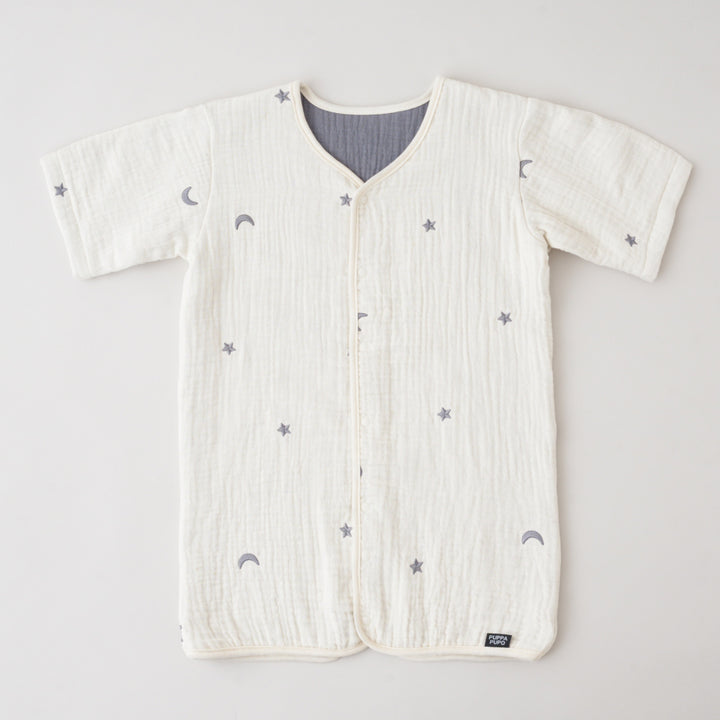 【名入れ刺繍商品】スリーパー 6重ガーゼ