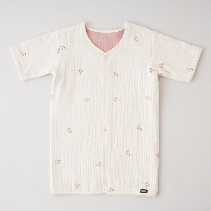 【名入れ刺繍商品】スリーパー 6重ガーゼ