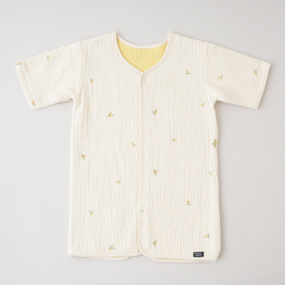 【名入れ刺繍商品】スリーパー 6重ガーゼ