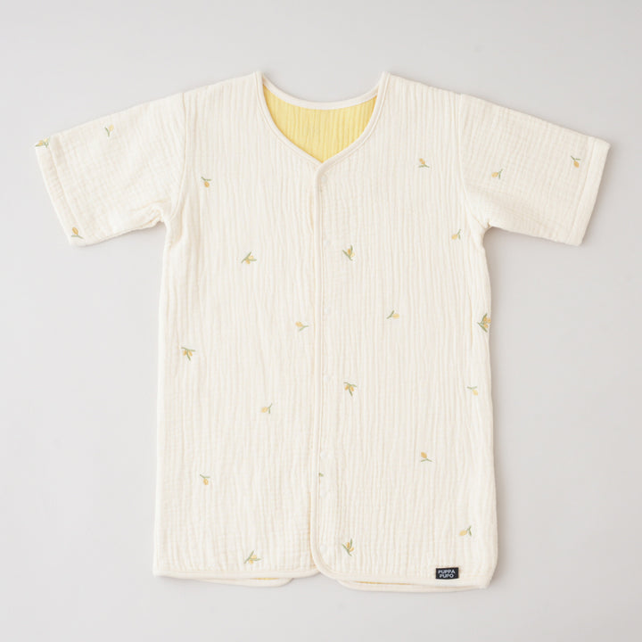 【名入れ刺繍商品】スリーパー 6重ガーゼ