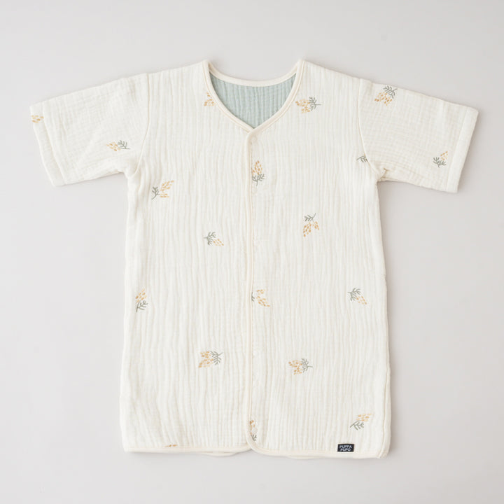 【名入れ刺繍商品】スリーパー 6重ガーゼ