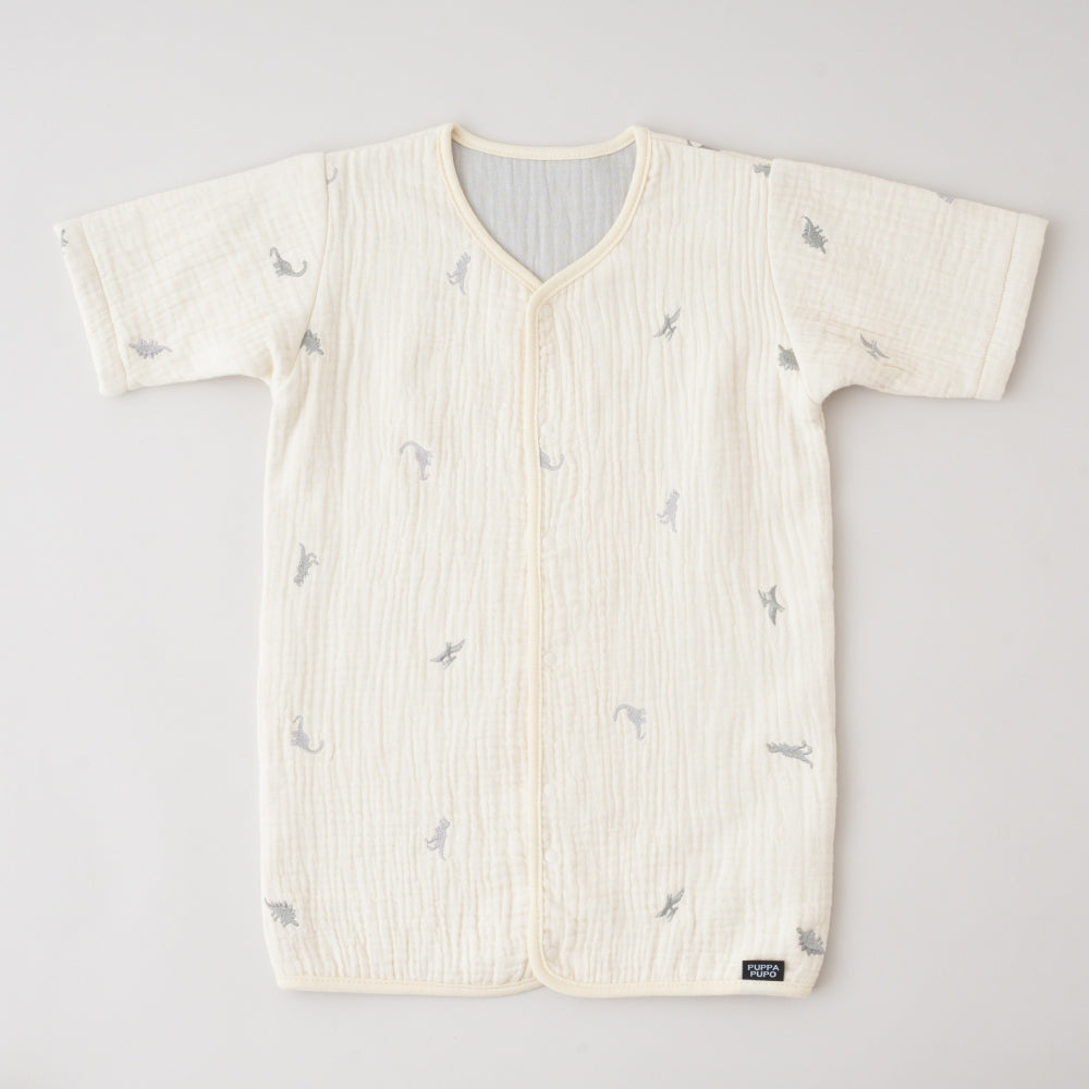 【名入れ刺繍商品】スリーパー 6重ガーゼ