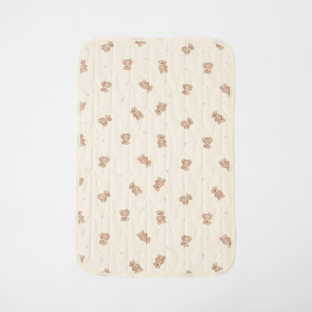 【防水】 汗取り ベビー敷きパッド 【1枚2役】