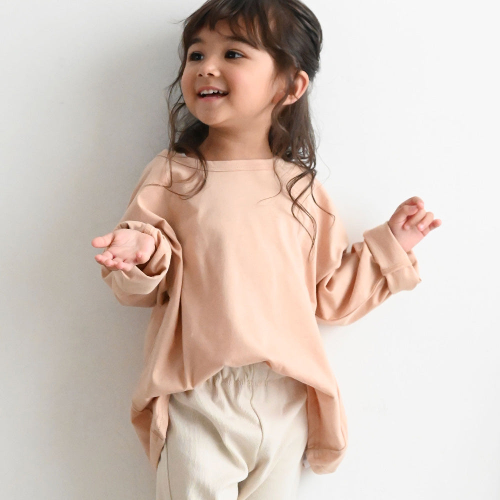 【春夏】オーバーサイズ 長袖 Tシャツ