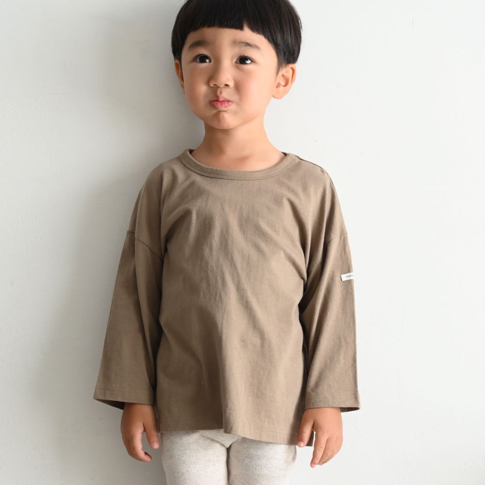 【春夏】オーバーサイズ 長袖 Tシャツ