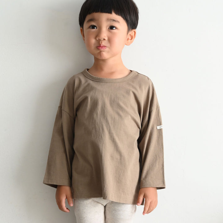 【春夏】オーバーサイズ 長袖 Tシャツ