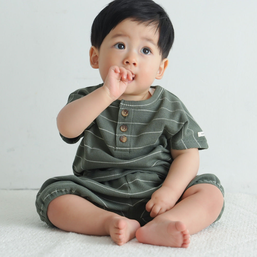 セットアップ 半袖 Tシャツ ショートパンツ ワッフル セットアップ 半袖 Tシャツ ショートパンツ ワッフル