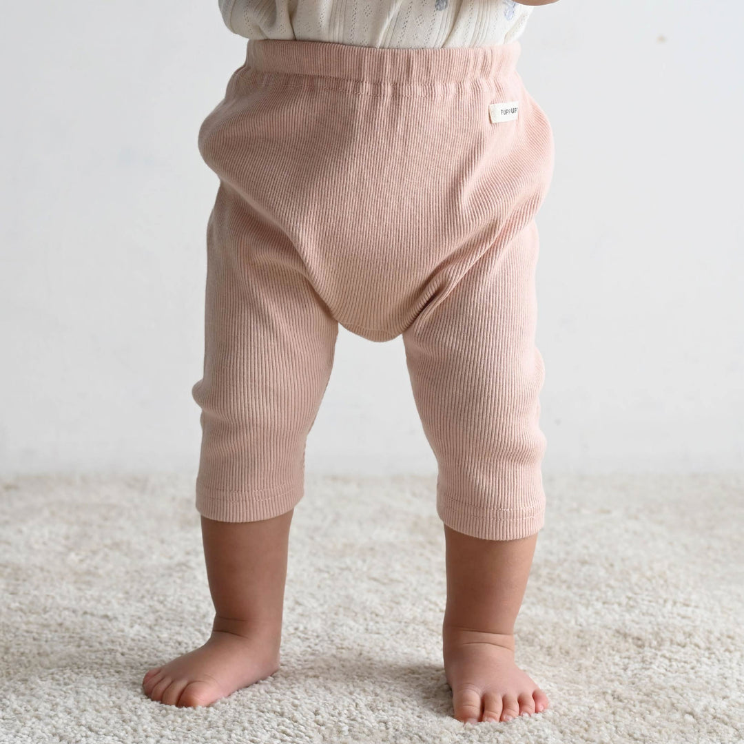 レギンス 7分丈 パンツ テレコ