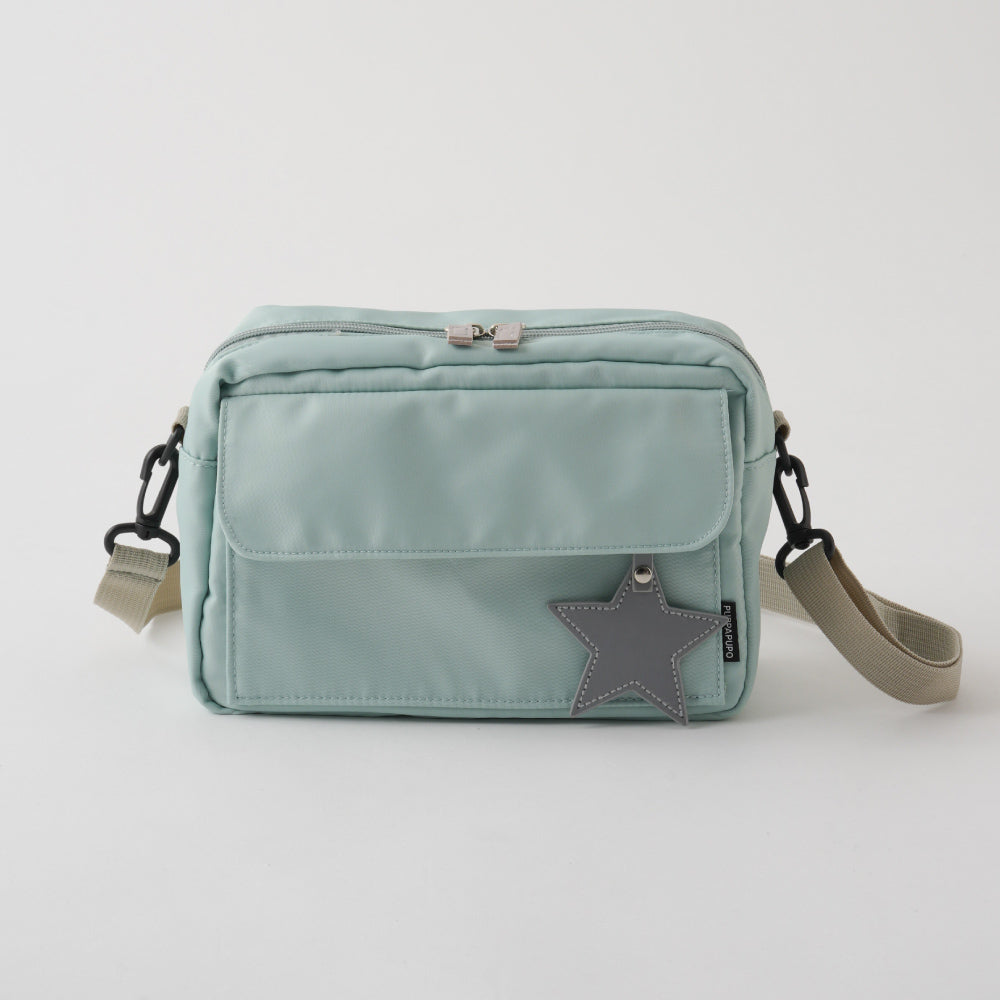 ショルダーバッグ 通園バッグ チャーム付き