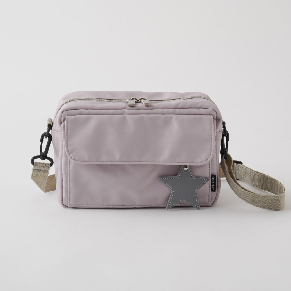 ショルダーバッグ 通園バッグ チャーム付き