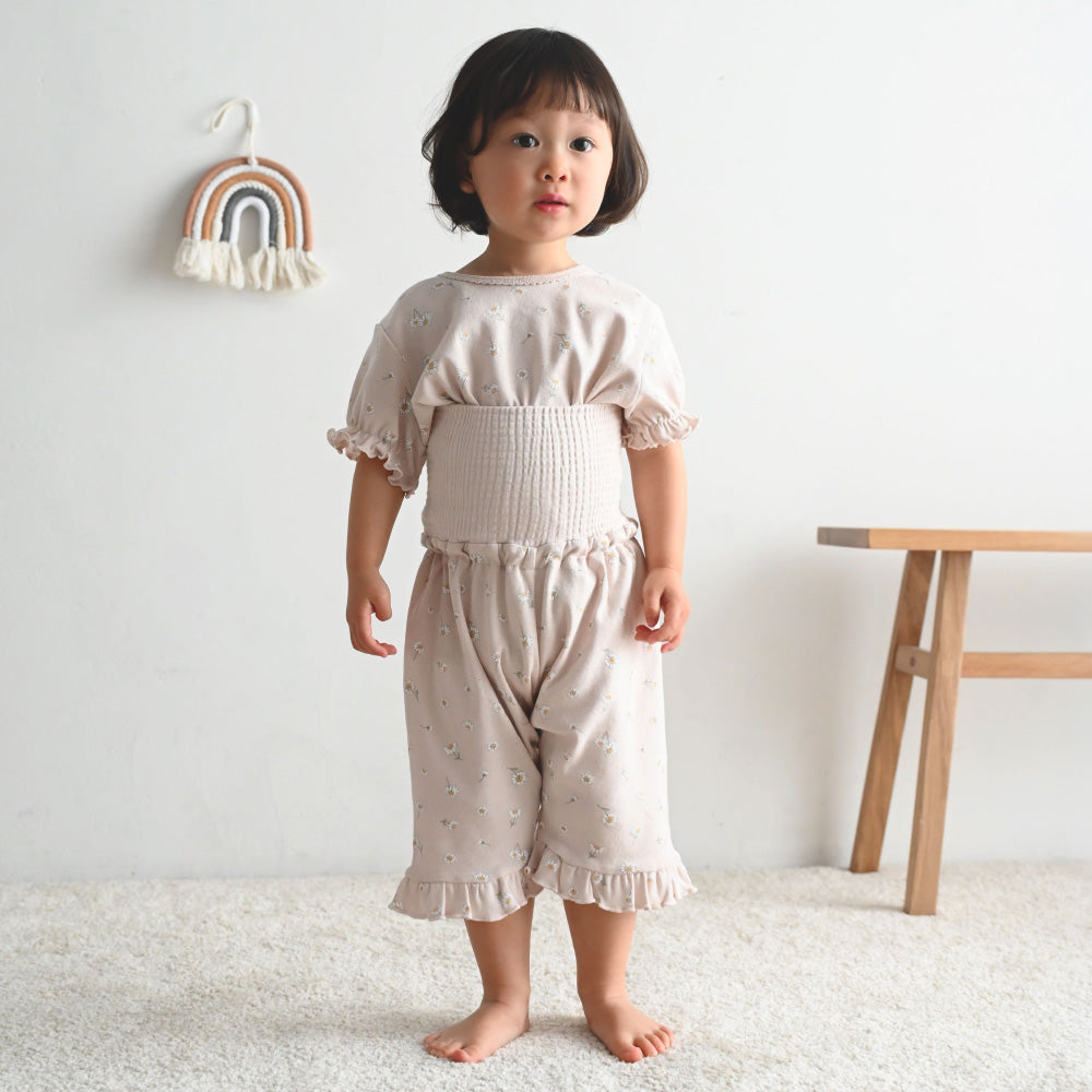 ベビー 半袖 パジャマ フライス