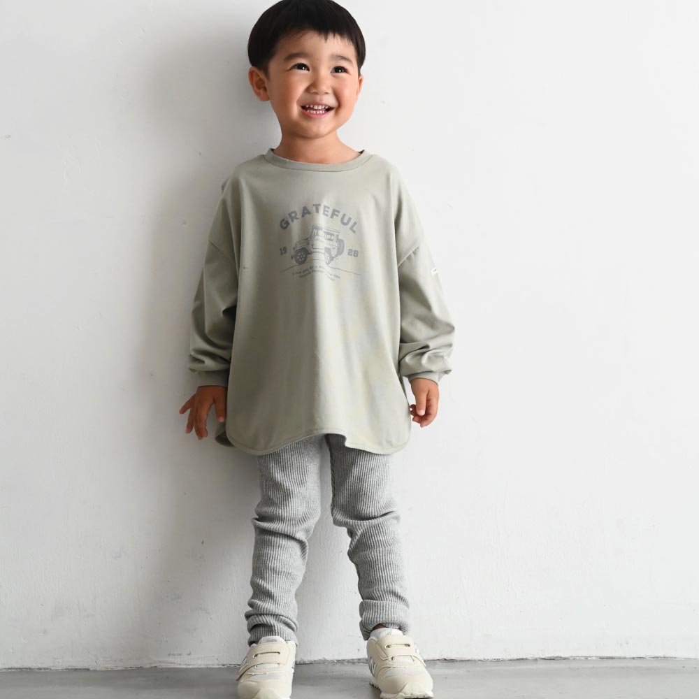 レギンス パンツ リブ