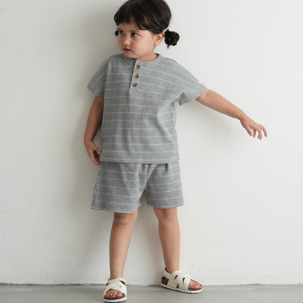 セットアップ 半袖 Tシャツ ショートパンツ ワッフル – PUPPAPUPO