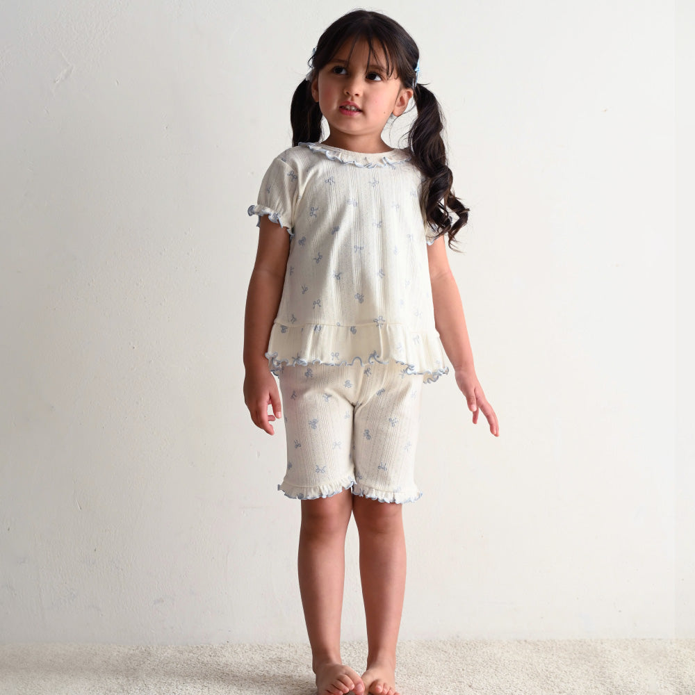 ベビー 半袖 パジャマ 針抜き