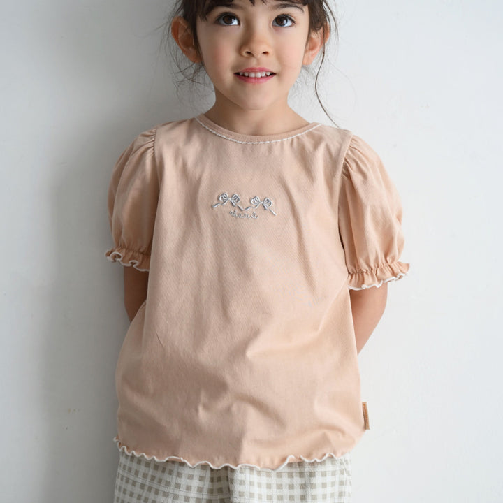 パフスリーブ 半袖 Tシャツ