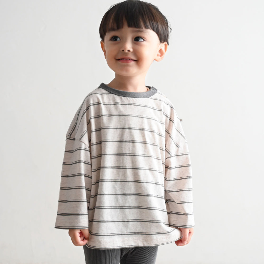 【春夏】オーバーサイズ 長袖 Tシャツ