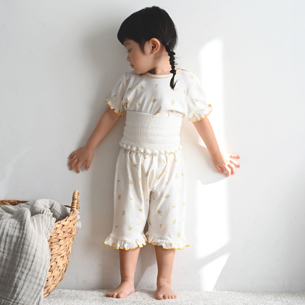 ベビー 半袖 パジャマ フライス