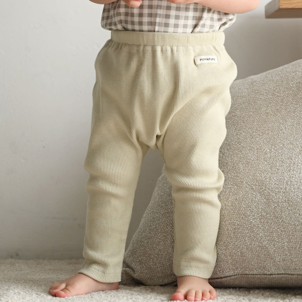 レギンス パンツ テレコ