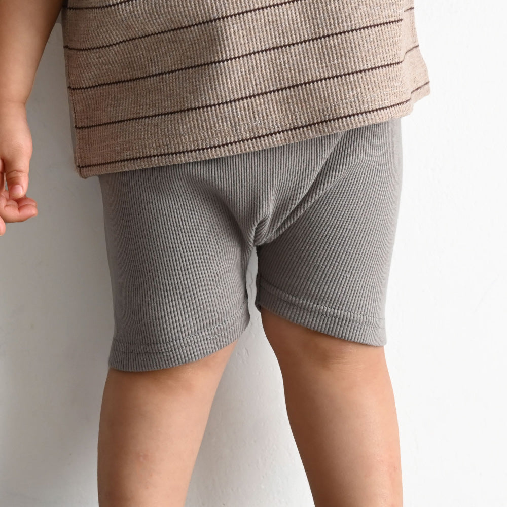 レギンス ハーフ パンツ テレコ