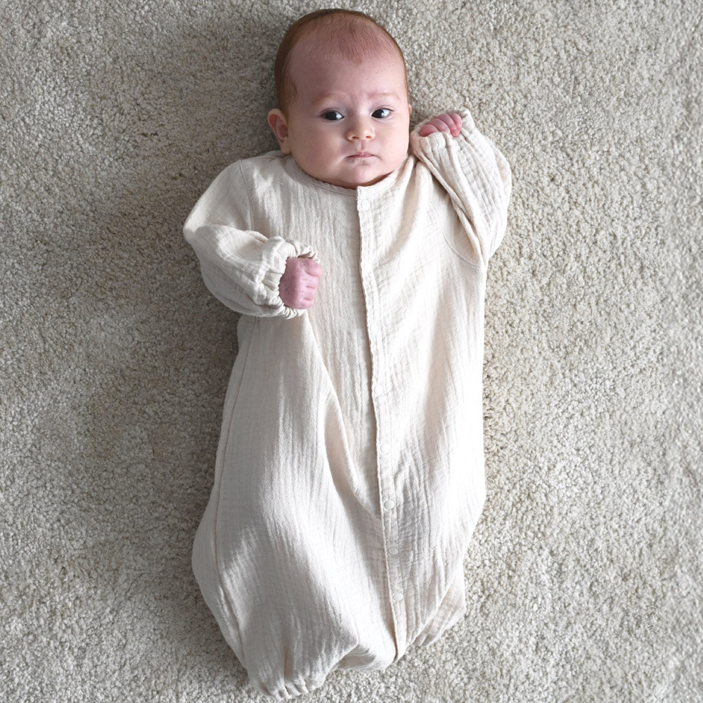 2way カバーオール ロンパース ダブルガーゼ