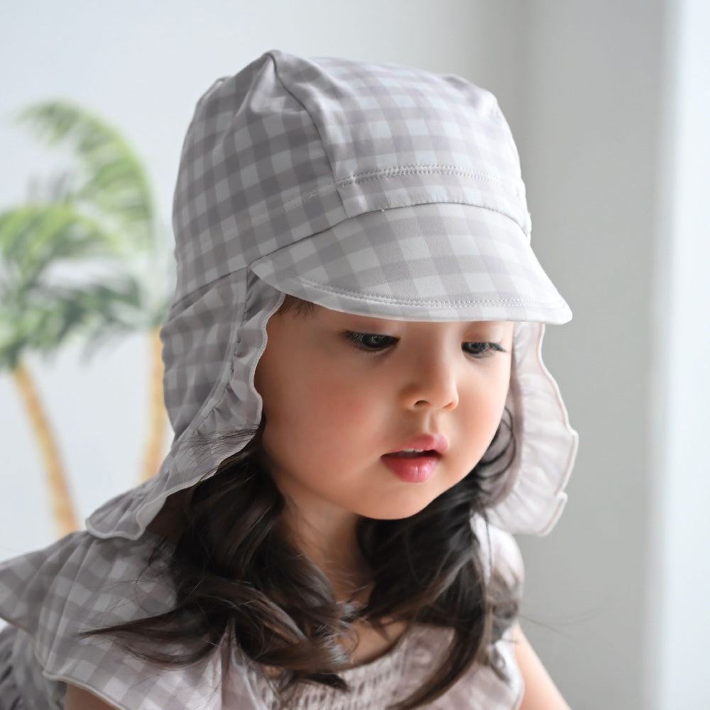 水着 つば付き スイムキャップ