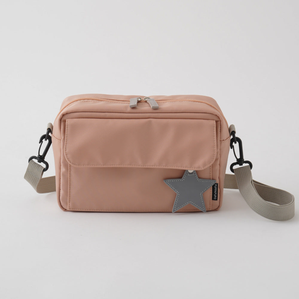 ショルダーバッグ 通園バッグ チャーム付き