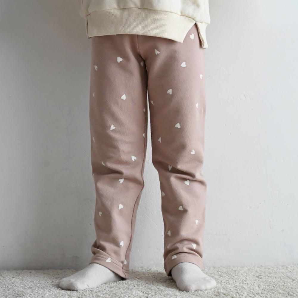 おなかが出にくい ストレッチ レギンス パンツ ミニ裏毛