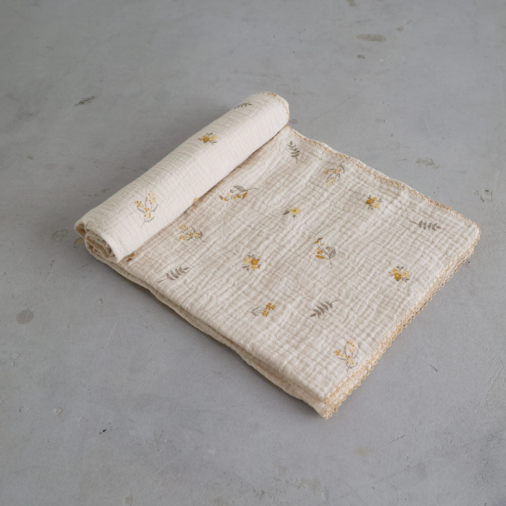 プッパプーポ スワドルブランケット 100×100cm 【2重ガーゼ