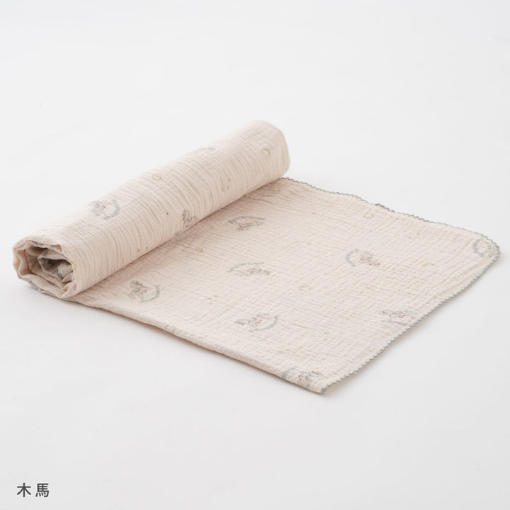 スワドルブランケット 100×100cm 2重ガーゼ