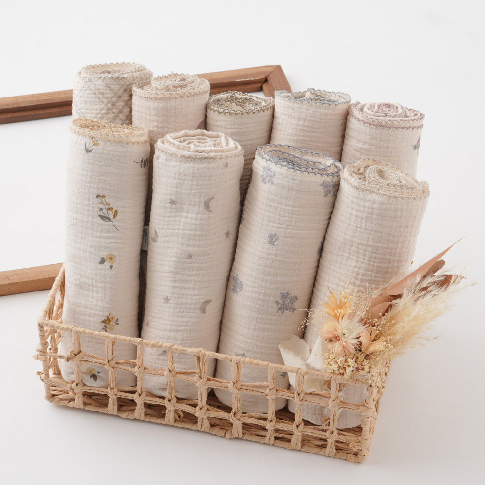 スワドルブランケット 100×100cm 2重ガーゼ