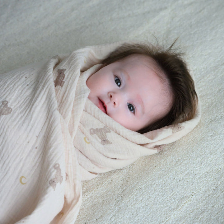 スワドルブランケット 100×100cm 2重ガーゼ