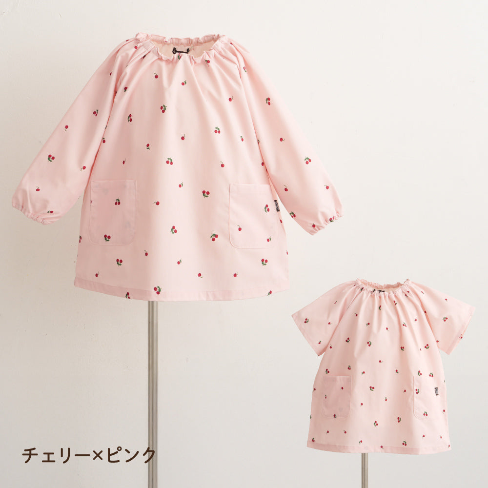 【撥水/防汚/シワ防止/抗菌】 スモック