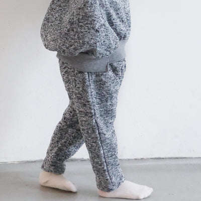 ニット フリース ジョガー パンツ