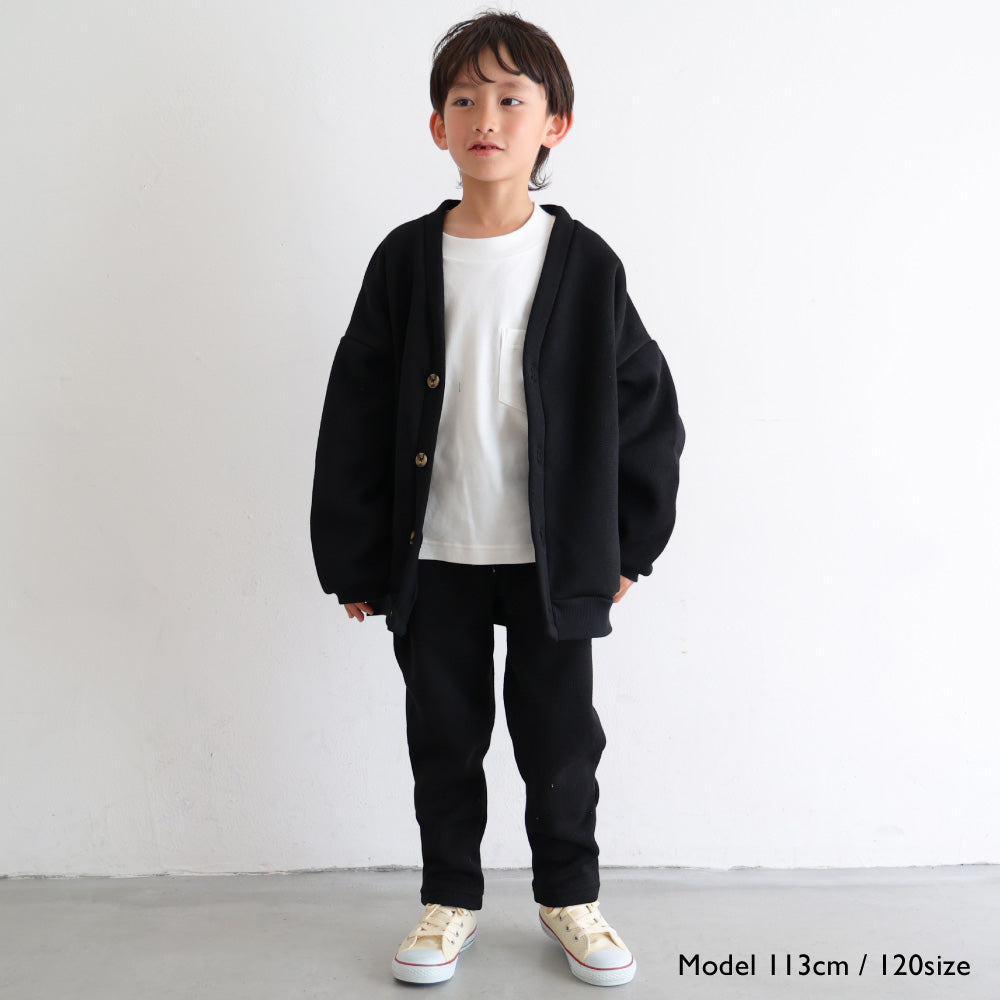 ニット フリース ジョガー パンツ